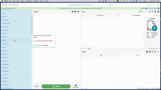 CyberChef Basics for Beginners – Screenshot 2
