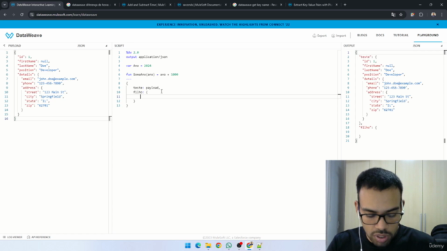 Mulesoft Dataweave: Do Básico ao Avançado – Screenshot 4