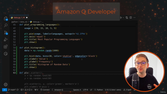 Amazon Q Developer for Programmers and DevOps AWS AI coding – Screenshot 1