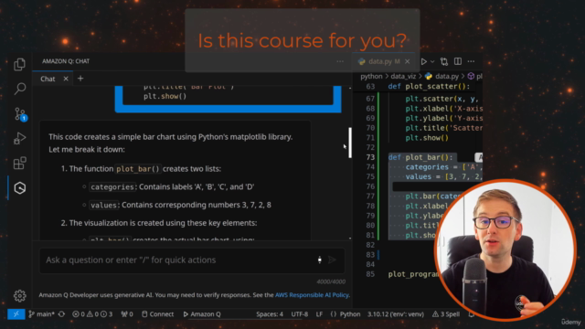 Amazon Q Developer for Programmers and DevOps AWS AI coding – Screenshot 3