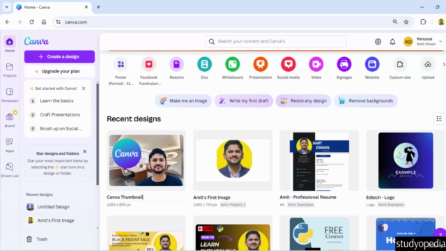 Canva Course for Beginners | Zero to Hero – Screenshot 4