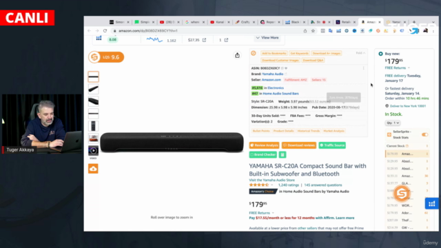 Amazon'da Satış İçin Canlı Uygulama Etkinliği – Screenshot 1