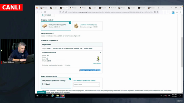 Amazon'da Satış İçin Canlı Uygulama Etkinliği – Screenshot 2