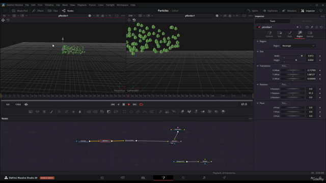 Complete Davinci Resolve 20 Bootcamp - Fusion - Particles – Screenshot 4