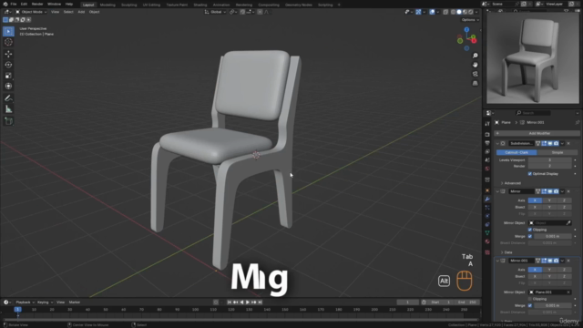 Blender 3D for Beginners Complete Modeling & Texturing guide – Screenshot 1
