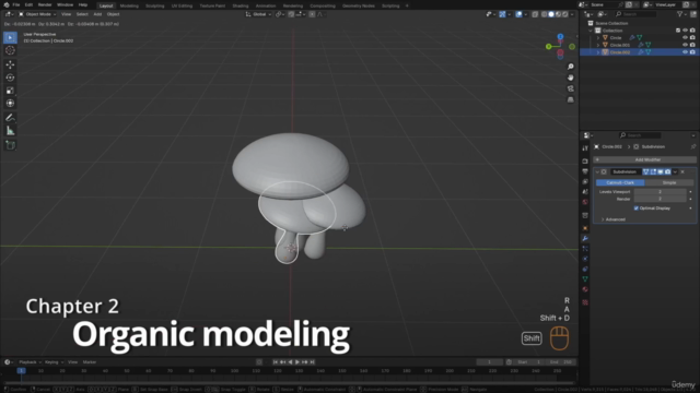 Blender 3D for Beginners Complete Modeling & Texturing guide – Screenshot 2