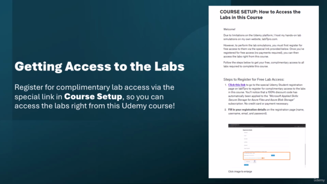 HANDS-ON AZURE LABS: Securing Storage for Azure Files/Blobs – Screenshot 2