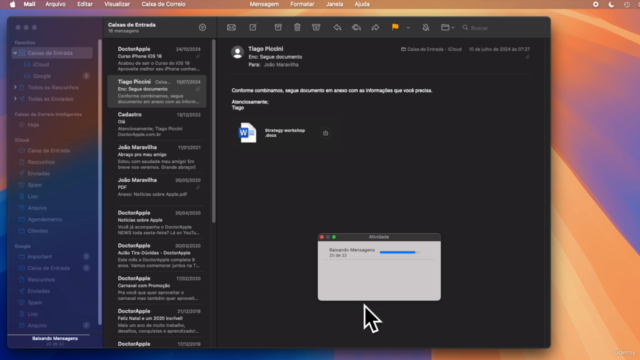 Curso App Mail do macOS 15 Sequoia – Screenshot 2