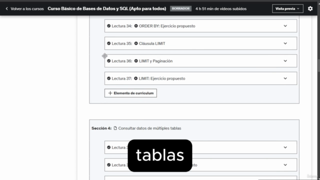 Curso Básico de Bases de Datos y SQL (Apto para todos) – Screenshot 3