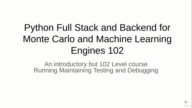 Testing Python Full Stack & Backend for MC/ ML Engines 101 – Screenshot 2
