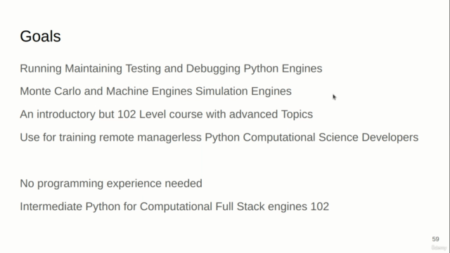 Testing Python Full Stack & Backend for MC/ ML Engines 101 – Screenshot 4