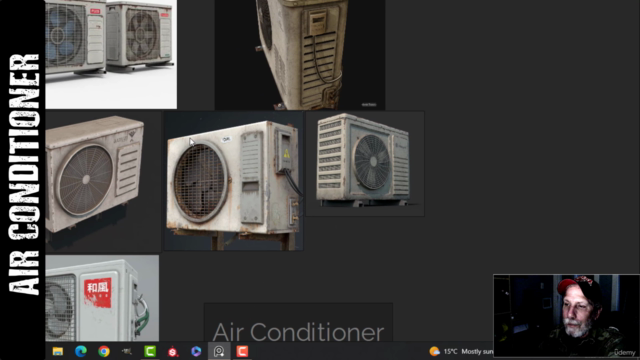 Blender/Substance Painter: 3D Air Conditioner – Screenshot 3