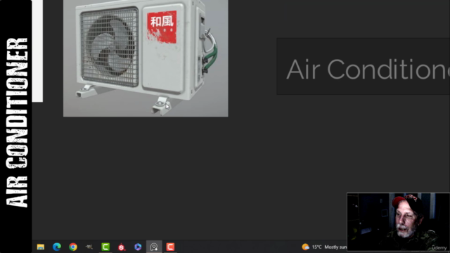 Blender/Substance Painter: 3D Air Conditioner – Screenshot 4
