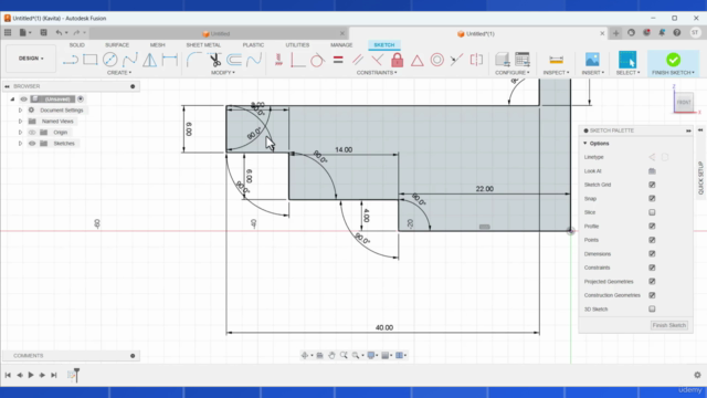 3D Modeling with Fusion 360 (Tutorial Videos) – Screenshot 3