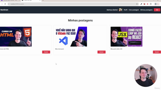 Next.js do Zero ao Avançado com Projetos – Screenshot 4