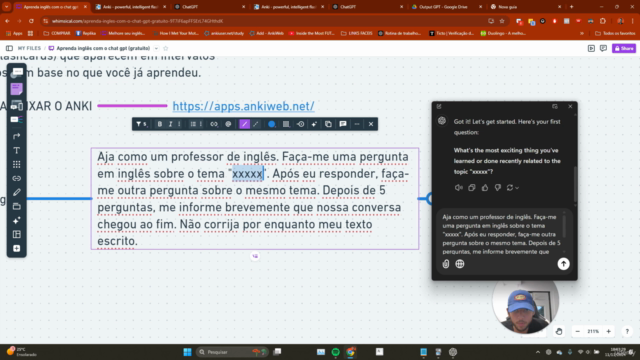 Aprenda Inglês com o Chat GPT – Screenshot 4