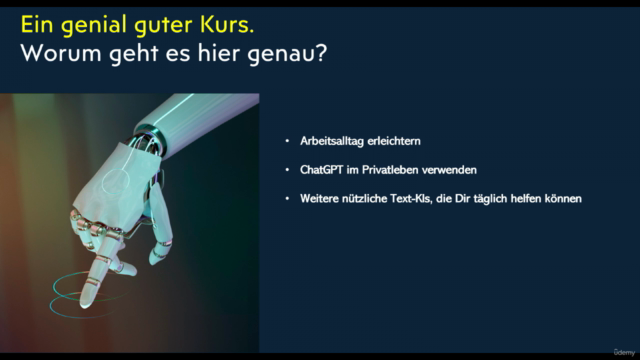 ChatGPT Meisterkurs: Tipps und Tricks Privat und Unternehmen – Screenshot 4