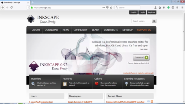 Inkscape Beginners Level - learn imagine and create! – Screenshot 1