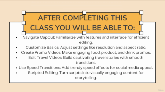 Capcut Mastery: Create Stunning Social Media Videos – Screenshot 2