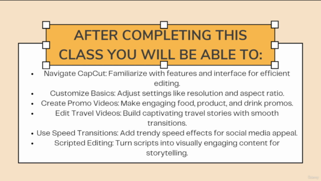Capcut Mastery: Create Stunning Social Media Videos – Screenshot 3