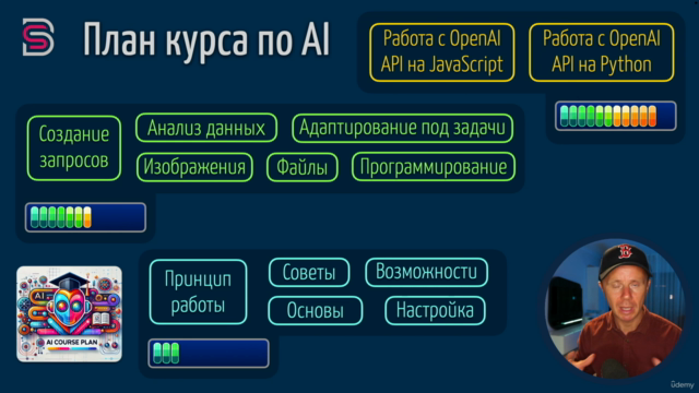 ChatGPT: Полный курс по AI, ChatGPT, OpenAI API и DALL-E – Screenshot 4