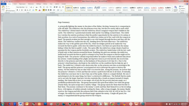 Learn The Quickest Way For Writing a Book that I use – Screenshot 2
