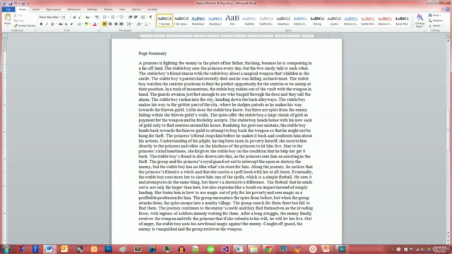 Learn The Quickest Way For Writing a Book that I use – Screenshot 4
