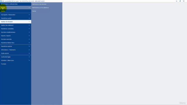 EBP COMPTA PRO 2025 – Screenshot 1