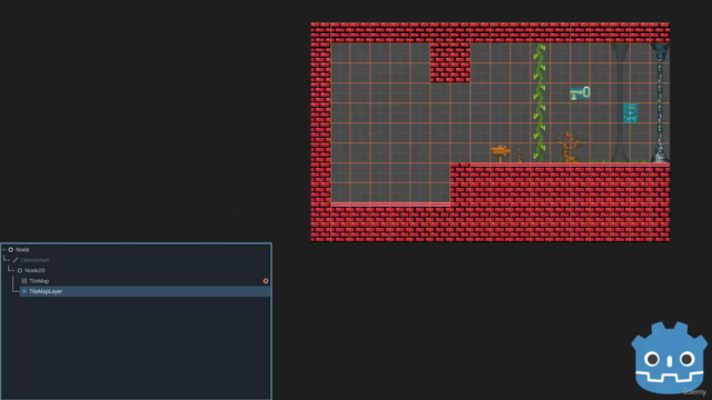 Gra platformowa w Godot 4.3 – Screenshot 1