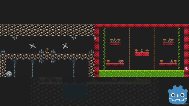 Gra platformowa w Godot 4.3 – Screenshot 3