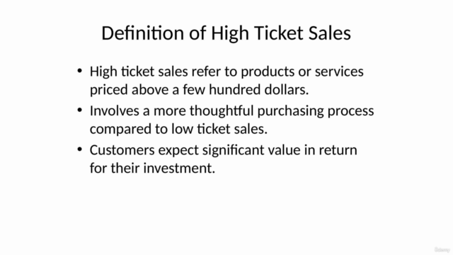 High Ticket Sales: How to Be Successful Selling High Ticket – Screenshot 3