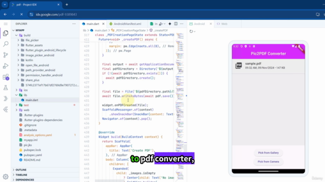 Complete Google Flutter App Developed In Just 2 Hours !! – Screenshot 1