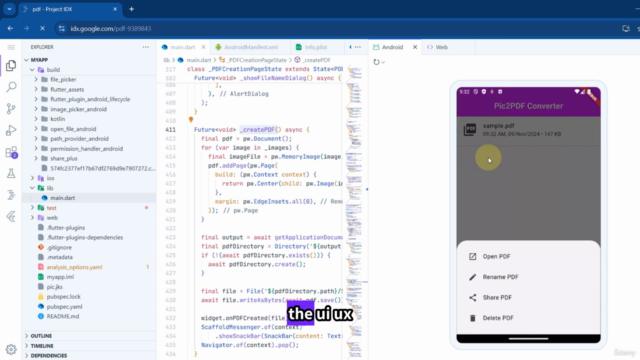 Complete Google Flutter App Developed In Just 2 Hours !! – Screenshot 2