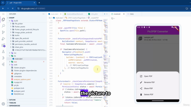 Complete Google Flutter App Developed In Just 2 Hours !! – Screenshot 3