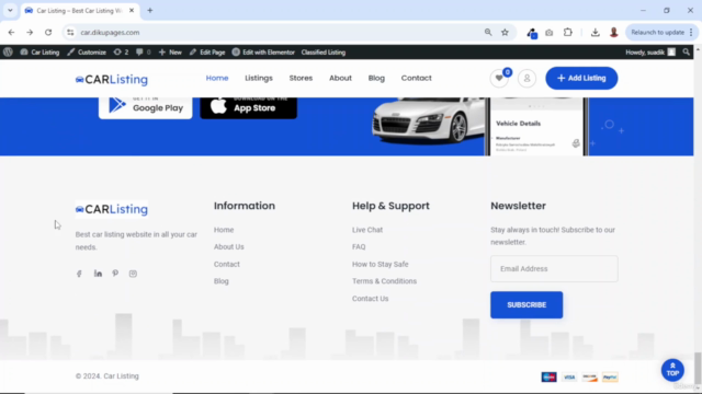 How to Build a Car Listing Website With WordPress – Screenshot 2