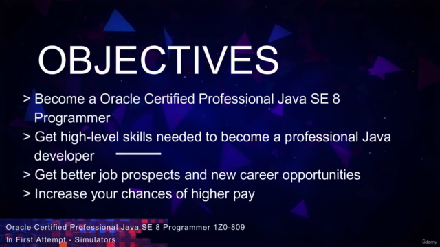 Oracle Certified Professional Java SE 8 Programmer 1st Try! – Screenshot 1