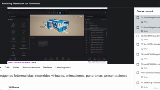 Rendering Framework con Twinmotion – Screenshot 2
