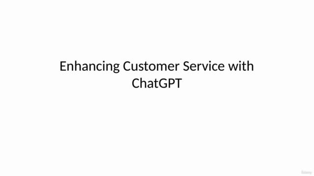 ChatGPT Guide: Using ChatGPT to Provide Customer Service – Screenshot 1