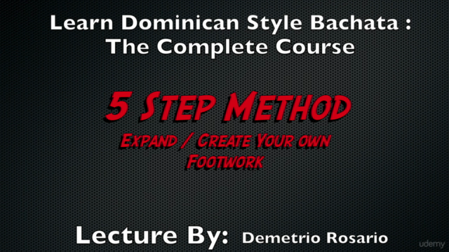 Learn Dominican Style Bachata Footwork: The Complete Course – Screenshot 4