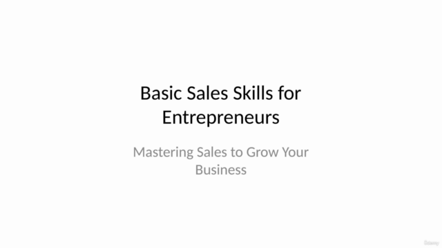 Sales for Beginners: Basic Sales Skills for Entrepreneurs – Screenshot 1