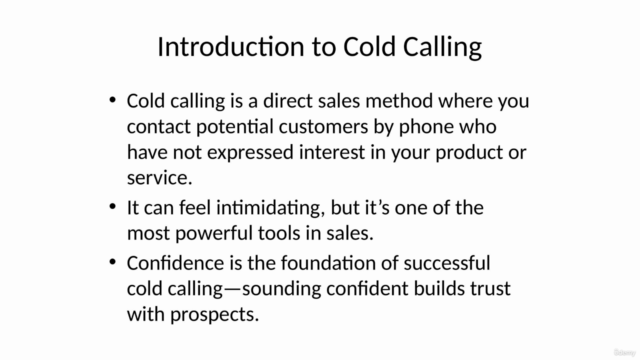 Cold Calling for Beginners: How to Cold Call with Confidence – Screenshot 3