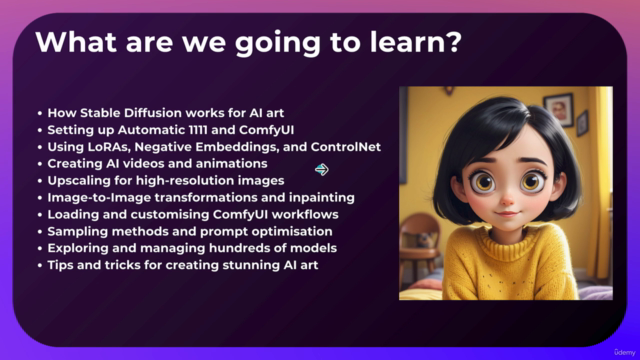 Master AI Art: Automatic 1111, ComfyUI & Stable Diffusion – Screenshot 3