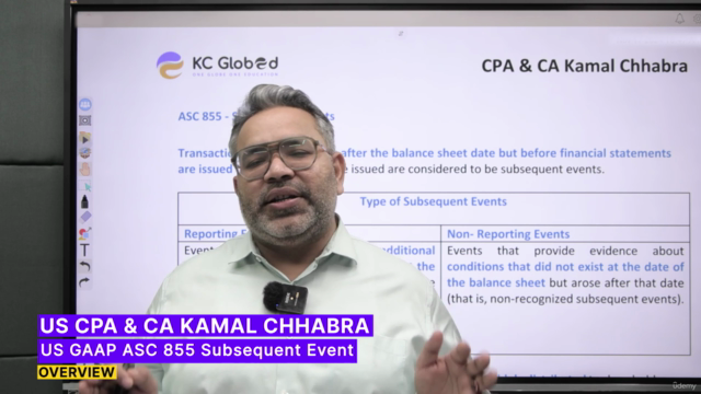 CPA FAR US GAAP ASC 855: Subsequent Events Accounting – Screenshot 1