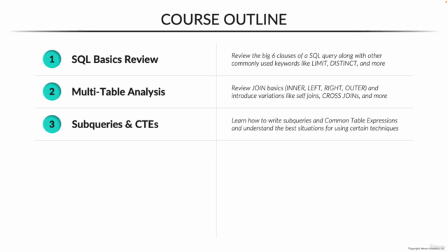 SQL for Data Analysis: Advanced SQL Querying Techniques – Screenshot 1