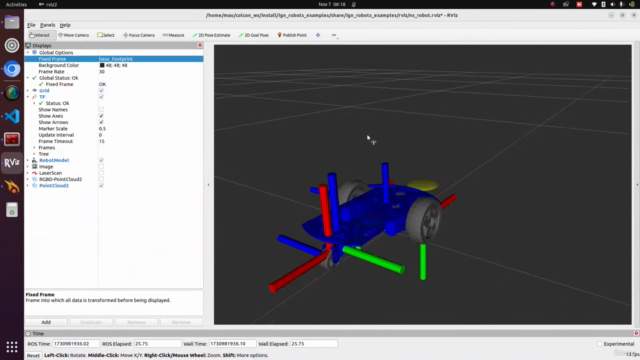 Simulación de robots y sensores en Ignition Gazebo y ROS 2 – Screenshot 3