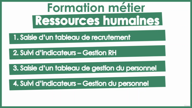 Microsoft Excel - Deviens un pro de la Gestion RH ! – Screenshot 4