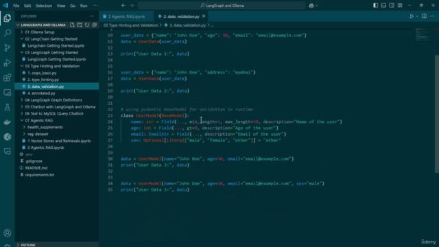 2025 Master LangGraph and LangChain with Ollama- Agentic RAG – Screenshot 2
