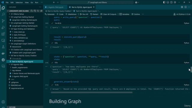 2025 Master LangGraph and LangChain with Ollama- Agentic RAG – Screenshot 3