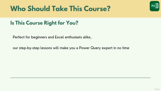 Excel Power Query for Data Analysis Advance Level – Screenshot 4