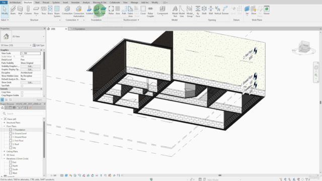 Autodesk Revit Essentials 2025 – Beginner to Intermediate – Screenshot 1